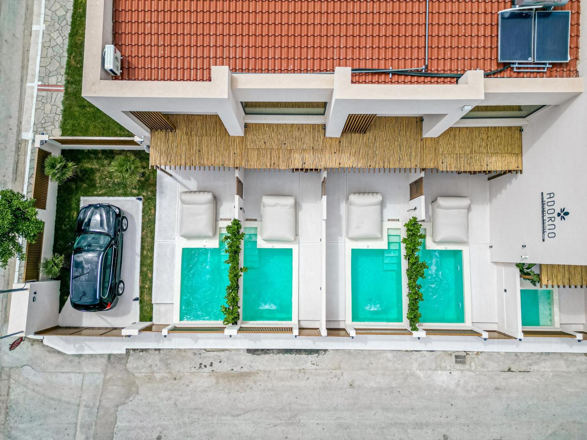 Adorno Private Suites Only Adults & Kids 12 Plus Nea Vrasna Exterior photo