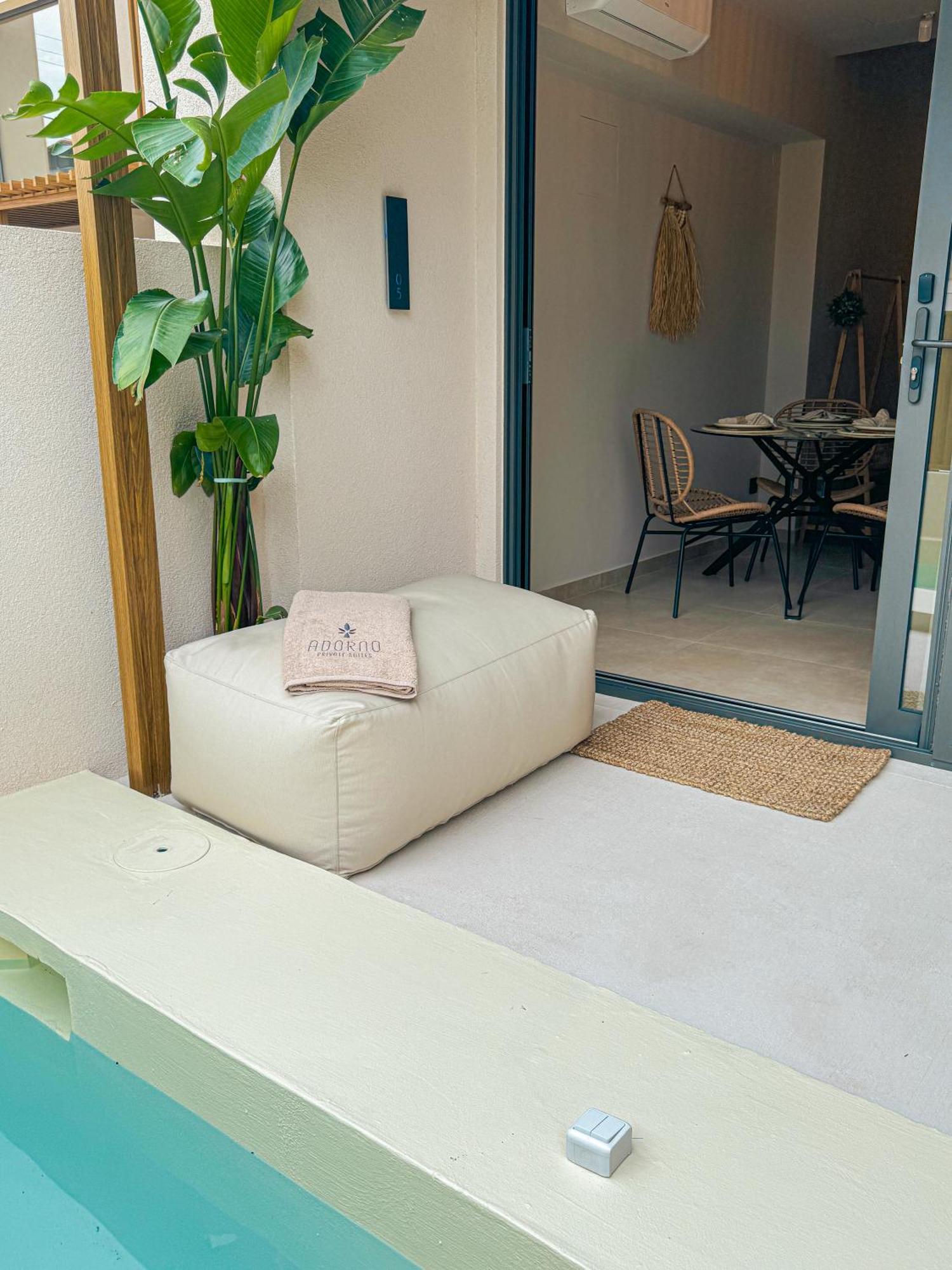 Adorno Private Suites Only Adults & Kids 12 Plus Nea Vrasna Exterior photo