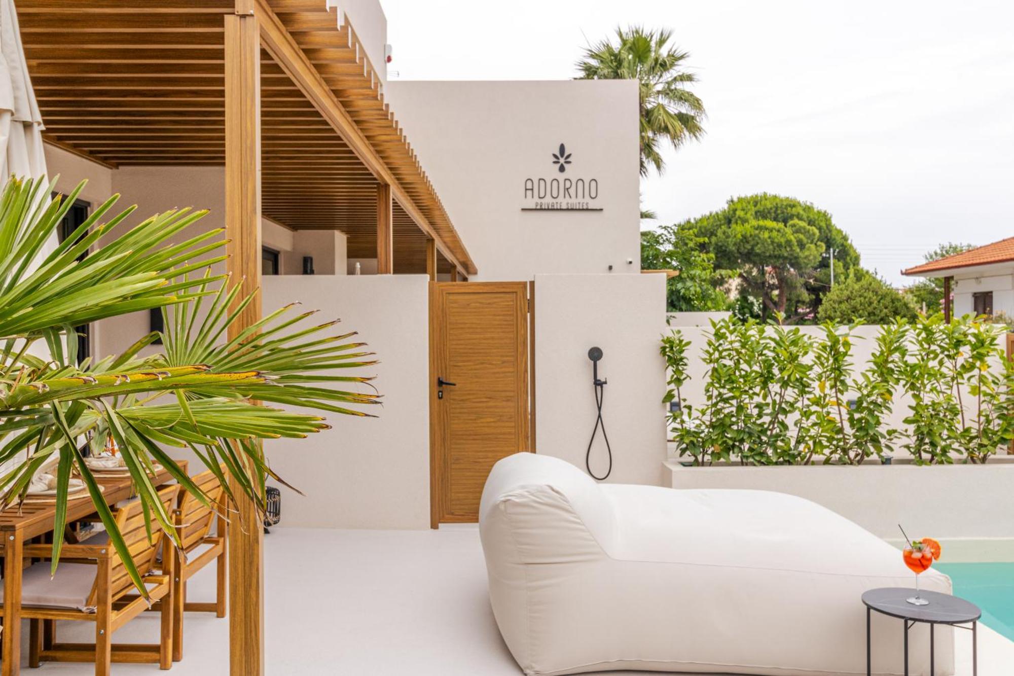 Adorno Private Suites Only Adults & Kids 12 Plus Nea Vrasna Exterior photo