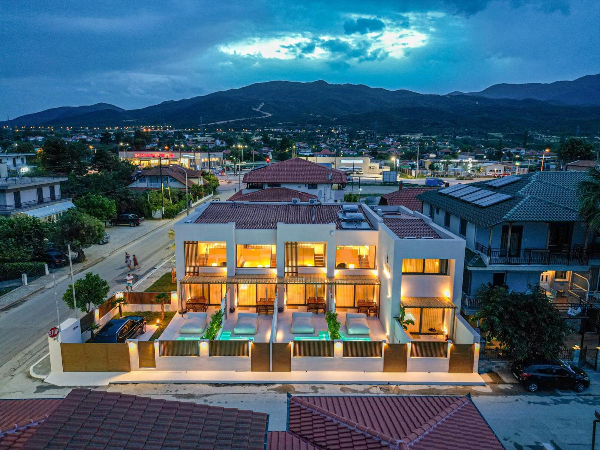Adorno Private Suites Only Adults & Kids 12 Plus Nea Vrasna Exterior photo